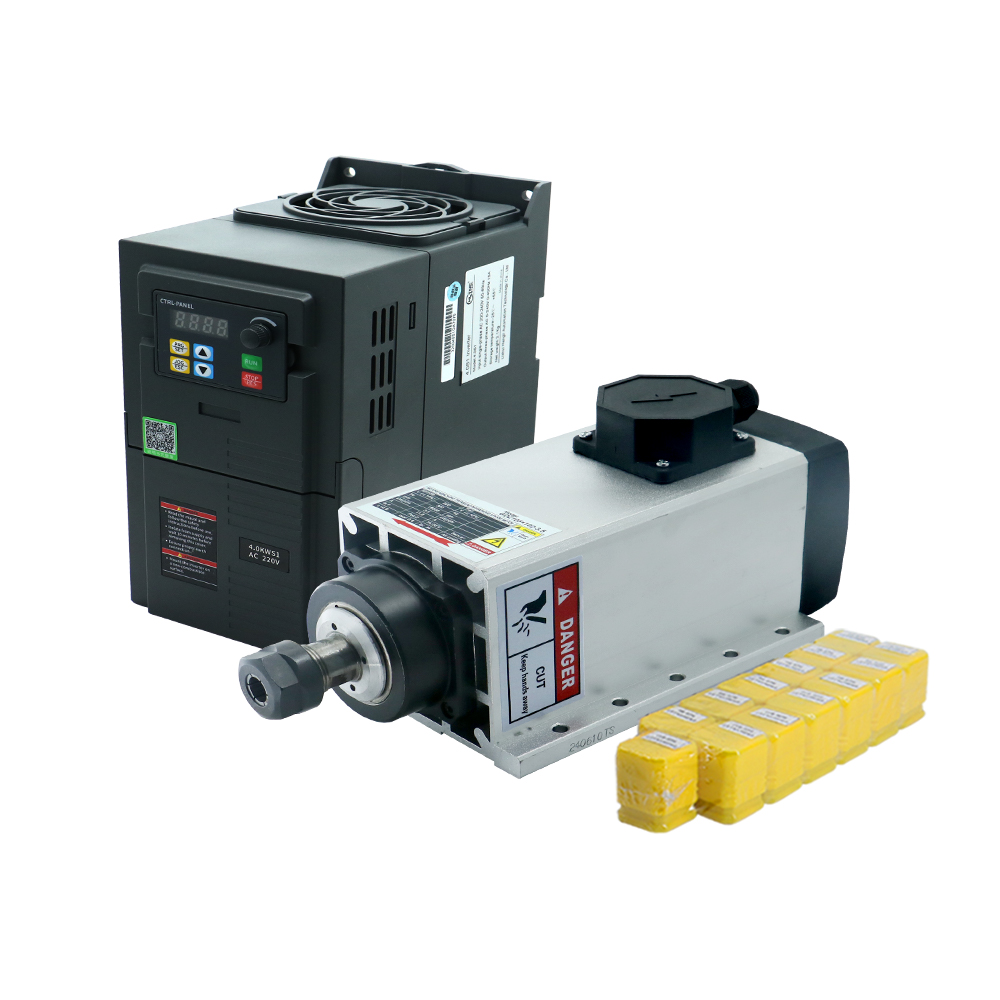 Cnc Spindle Motor - Set Motor Spindle 3.5KW ER20 220V