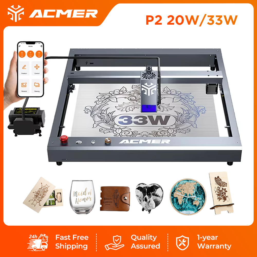 Industrial Laser Engraver - Mesin Pengukir dan Pemotong Laser ACMER